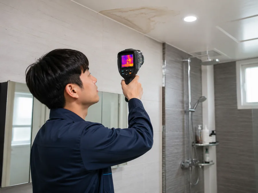 삼가동 열화상 검사 현장